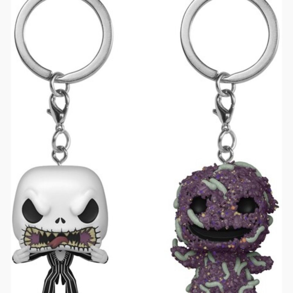 Funko Pocket Pop! Keychain Set - NBC Jack & Oogie - Picture 2 of 8